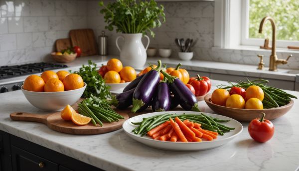 Cuisine fusion et produits de saison