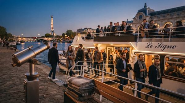 Horaires surprenants des croisières promenade à Paris